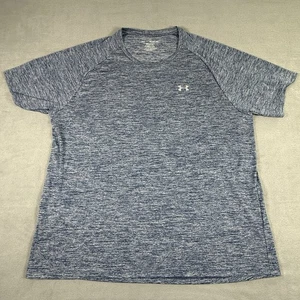 Under Armour Herren Loose Fit T-Shirt Kurzarm Blau Training Sport Größe 4XL - Bild 1 von 5