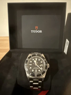 Tudor Black Bay 41mm Black Bezel Black Dial Monochrome Watch M7941A1A0NU - Image 1 of 4