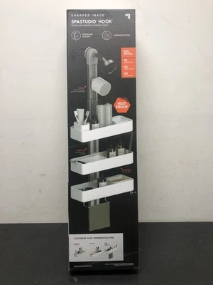 Sharper image 1013969 3-Tier Adjustable Caddy Hanging Shower - Image 1 of 2