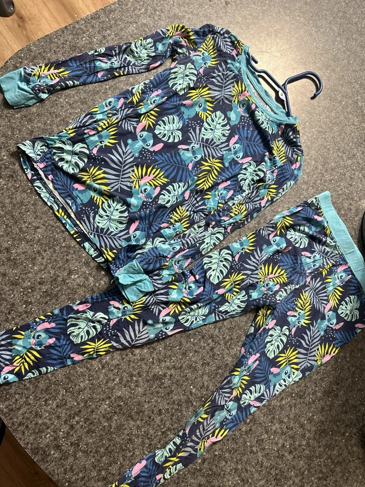 Pijama de dos piezas Little Sleepies DISNEY ALOHA STITCH TALLA 5/6  Foto 1 de 1