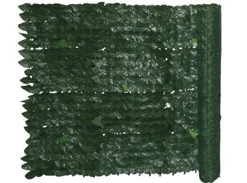 SIEPE FINTA ARTIFICIALE EVERGREEN EDERA ORNAMENTALE PER BALCONI OMBREGGIANTE - Immagine 1 di 1