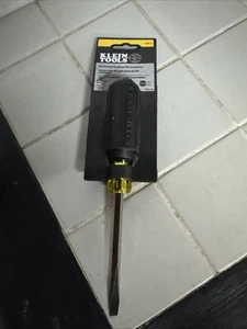 Klein Tools 600-4 Destornillador Ranurado de Uso General 1/4 Pulgada Cuadrado - ENVÍO GRATUITO - Imagen 1 de 6