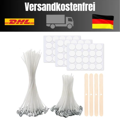 Rauchfreier Kerzendocht | 10/20cm | Holzhalter - Bild 1 von 4