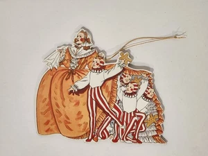 B. Shackman Diecut Ornament ~ Large Ornament 4-1/2" x 3-3/4" 1997 - Picture 1 of 3