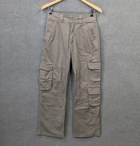 Pantalones cargo relajados Abercrombie Fitch para mujer 2S (se adapta a 28x28) holgados caqui - Imagen 1 de 11