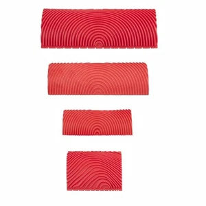 4 Pieces Wood Graining Tool,Wood Grain Tool, Rubber Wood Pattern Graining Knu... - Picture 1 of 8