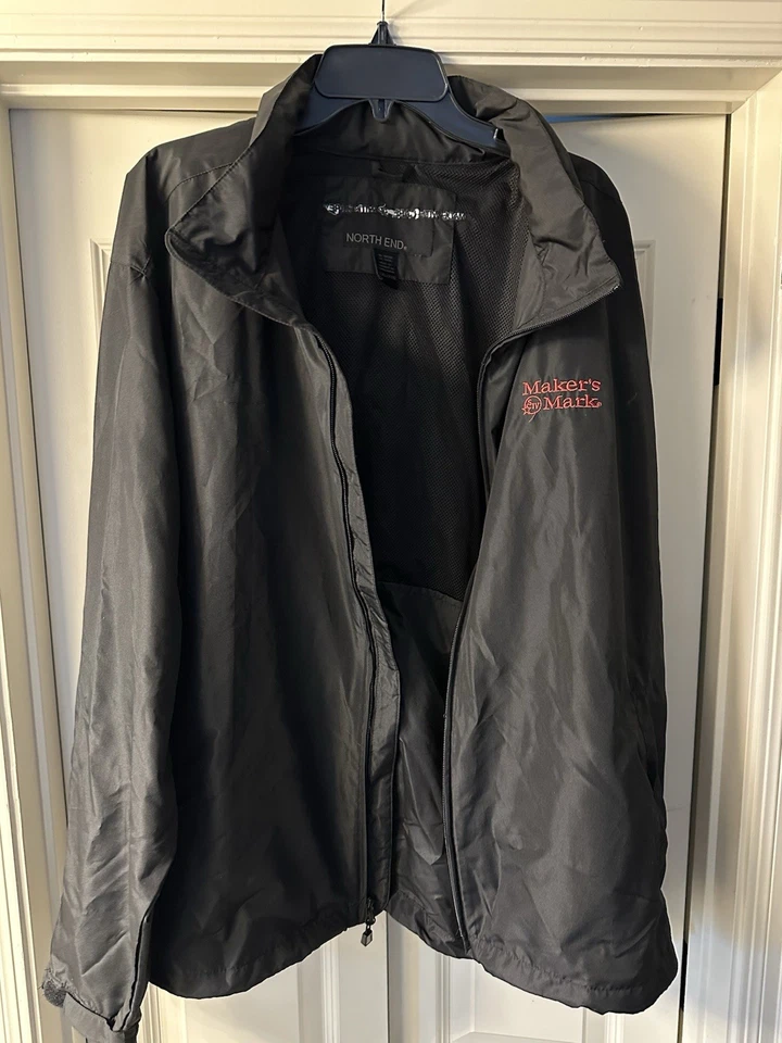 Men’s North End Lightweight Parka Jacket With Maker’s Mark Logo XXL BLACK - Image 1 of 1