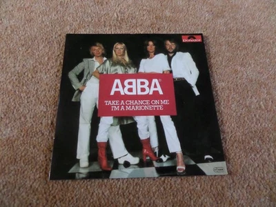 CD SINGLE - ABBA - TAKE A CHANCE ON ME - Image 1 of 2