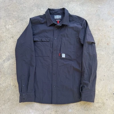 Smith Rogue All Smith Pearl Snap Up LS Western Tactical Shirt Black Mens M - Image 1 of 4