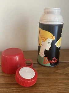1962 BARBIE PONYTAIL THERMOS - Picture 1 of 9