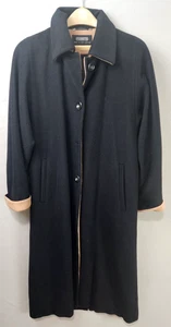 Vintage Pierrette schwarz Superangora Wolle Kaschmir Angora Mantel Größe 6 - Bild 1 von 12