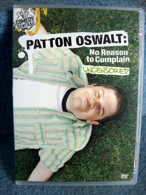 (RARE) Patton Oswalt No Reason To Complain Uncensored (DVDR1) 2006 42mins+Extras - Image 1 of 4