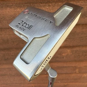 Odyssey White Hot 2-Ball Blade Putter 35" Steel Right Handed Odyssey Grip - Picture 1 of 15