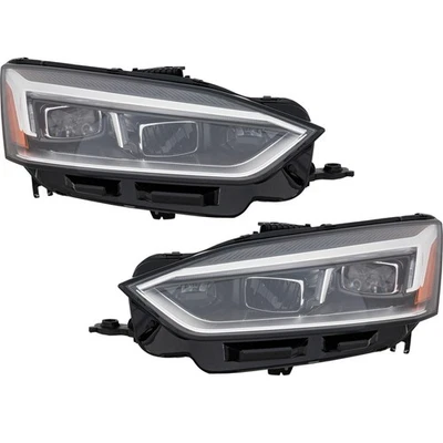 Driver & Passenger Side LED Headlight Fits Audi A5 Sportback 2018-2019 w/ Bulbs Foto 1 de 4