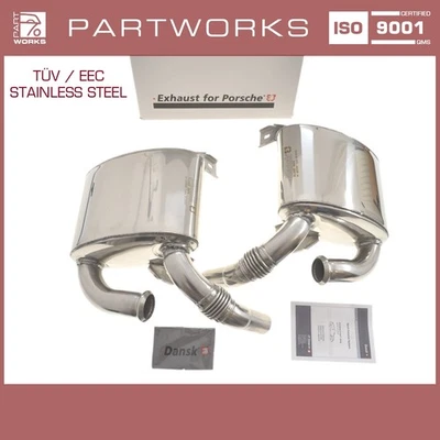 Muffler for Porsche 996 Carrera sport exhaust silencer L + R TÜV - Image 1 of 4