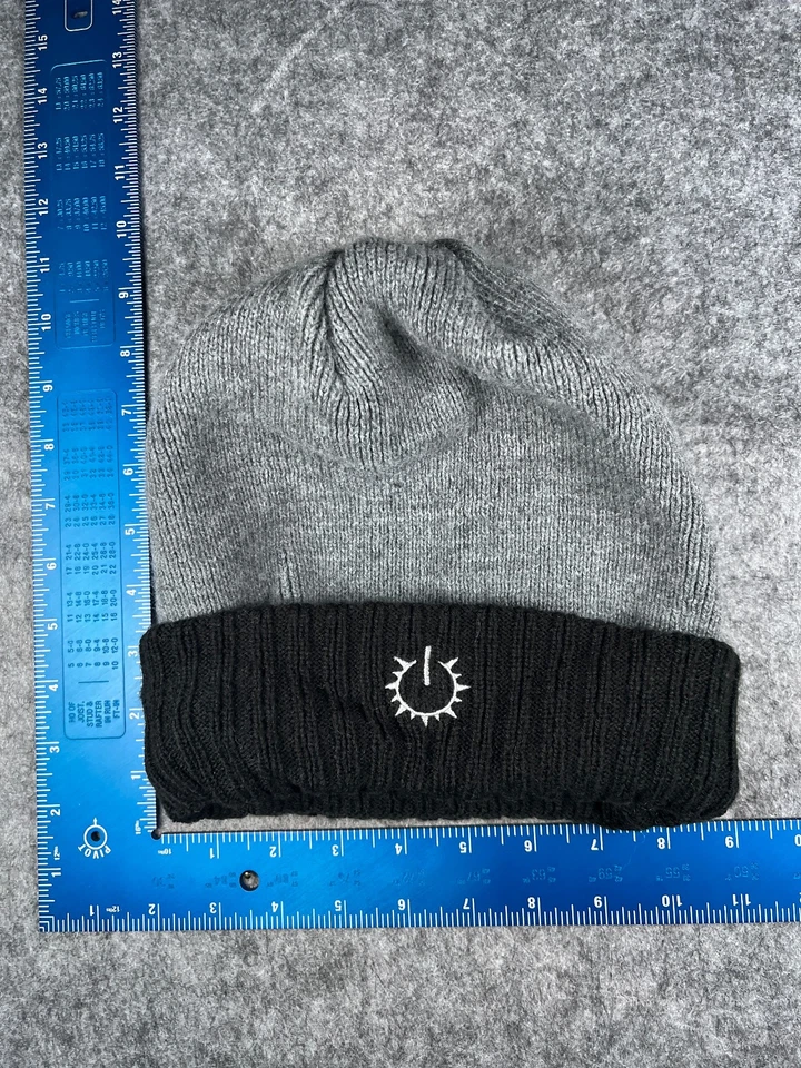Gorro Power Symbol New Era Toque Adulto Talla Única Gris Tejido Lana Acrílico Poli Foto 1 de 4