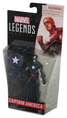 Figura de acción Hasbro Capitán América (2016) Marvel Legends 3,75 pulgadas Foto 1 de 4