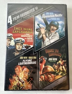 4 Filmfavoriten John Wayne Kollektion NEU VERSIEGELT Bataan Flying Expendable - Bild 1 von 4