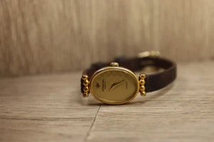 Vintage Womens Raymond Weil 5708 18k Electroplate Swiss Watch Petite New Batt - Picture 1 of 6