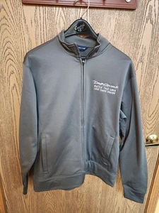 David Gilmour 2015 tour zip up Fleece jacket Rattle That Lock Size L Pink Floyd - Picture 1 of 4