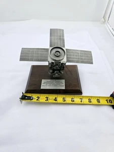 70's Vintage TIROS NASA Weather Satellite Metal Desk Model - Picture 1 of 17