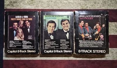 Sandler &Young 8-Track Tapes Album Capitol , and The Lettermen in Concert. - Bild 1 von 4