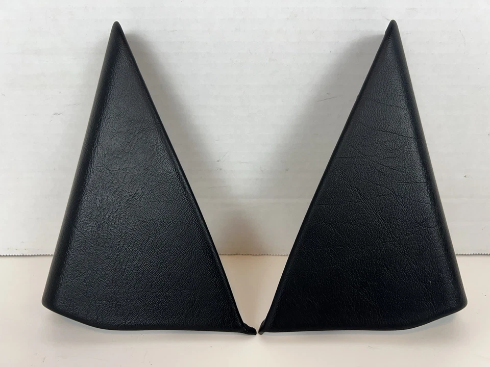 96-02 OEM Mercedes Benz Clase S Espejo Interior Cubierta Negro Juego de molduras izquierda derecha Foto 1 de 4