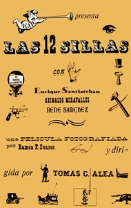 Cuban POSTER.Home wall.Las 12 sillas.The 12 charis.Art Decor.1579 - Picture 1 of 1