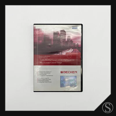 Becker Digitale Straßenkarte Mitteleuropa HighSpeed 5.0 T1000-12424 - Bild 1 von 3
