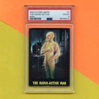 Original 1964 Outer Limits Trading card #2 PSA 4 - Image 1 of 3
