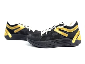 Scarpe da basket Puma TRC Blaze Court nere oro metallizzato da uomo taglia 13 376582-32 - Foto 1 di 13