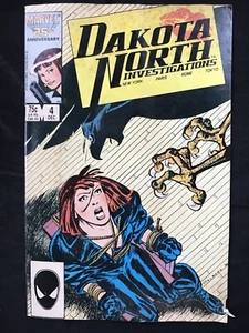Marvel Comic Book Dakota North Investigations No. 4 1986 Comics - Picture 1 of 3
