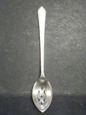 CUCHARA OLIVA Lunt Sterling William And Mary Mono B 6" Foto 1 de 3