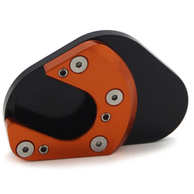 Extensión de soporte de placa de ampliación de soporte lateral para KTM 125 200 390 Duke RC390 Foto 1 de 4
