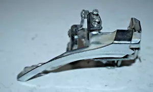 Shimano Triple Front Derailleur FD-TY22GS 28.6mm Silver Top-Pull MTB USA Shipper - Picture 1 of 8