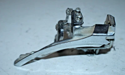 Shimano Triple Front Derailleur FD-TY22GS 28.6mm Silver Top-Pull MTB USA Shipper - Image 1 of 4