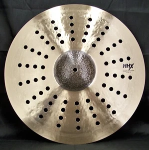 Platillo complejo Sabian HHX 18" aero choque/acabado natural/totalmente nuevo/modelo # 118XAC - Imagen 1 de 8