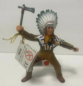 Figura PAPO a escala G tocado indio nativo americano diorama popular simple - Imagen 1 de 4