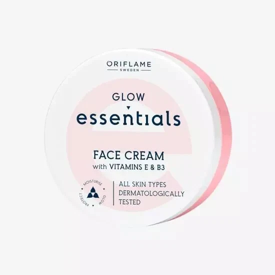 Crema facial con vitaminas E y B3 Oriflame Glow Essentials Foto 1 de 1