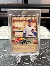 2005 Donruss Signature Series Ryne Sandburg Game Used Jersey & Hat Auto HOF