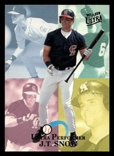 1993 Ultra J.T. Snow #9 California Angels Numbered out of 150000!