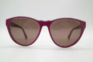 Occhiali da sole vintage silhouette 3056/10 viola verde ovale sunglasses occhiale NOS - Foto 1 di 6