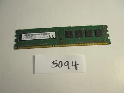 Micron MT8JTF51264AZ-1G6E1 4Gb PC3-12800 1600Mhz DDR3 Desktop Memory RAM (5094) - Image 1 of 2