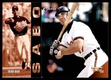 1994 Select Chris Sabo Baltimore Orioles #314