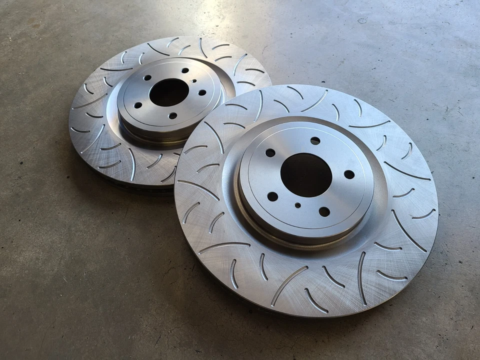 HON027RC fits Honda S2000 S2K 2000-2009 Rotors Rear Pair Special Slots - Image 1 of 1