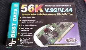 Best Data Windows (56 PS) 56 Kbps Modem - Brandneu - Bild 1 von 4