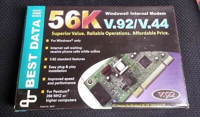 Best Data Windows (56HP) 56 Kbps Modem - Brand New - Image 1 of 4