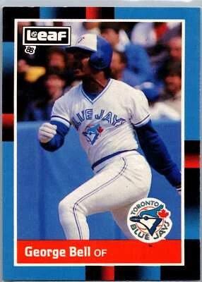 George Bell #254 1988 Leaf Toronto Blue Jays - Image 1 of 2