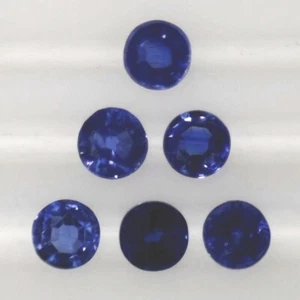 KYANITE 4 MM ROUND CUT ALL NATURAL TOP SAPPHIRE BLUE COLOR CALIBRATED F-1609 - Picture 1 of 1