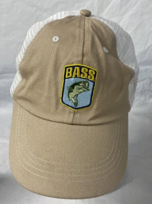 BASS  - Fishing Classic Strap Back Hat Baseball Cap - Image 1 of 4